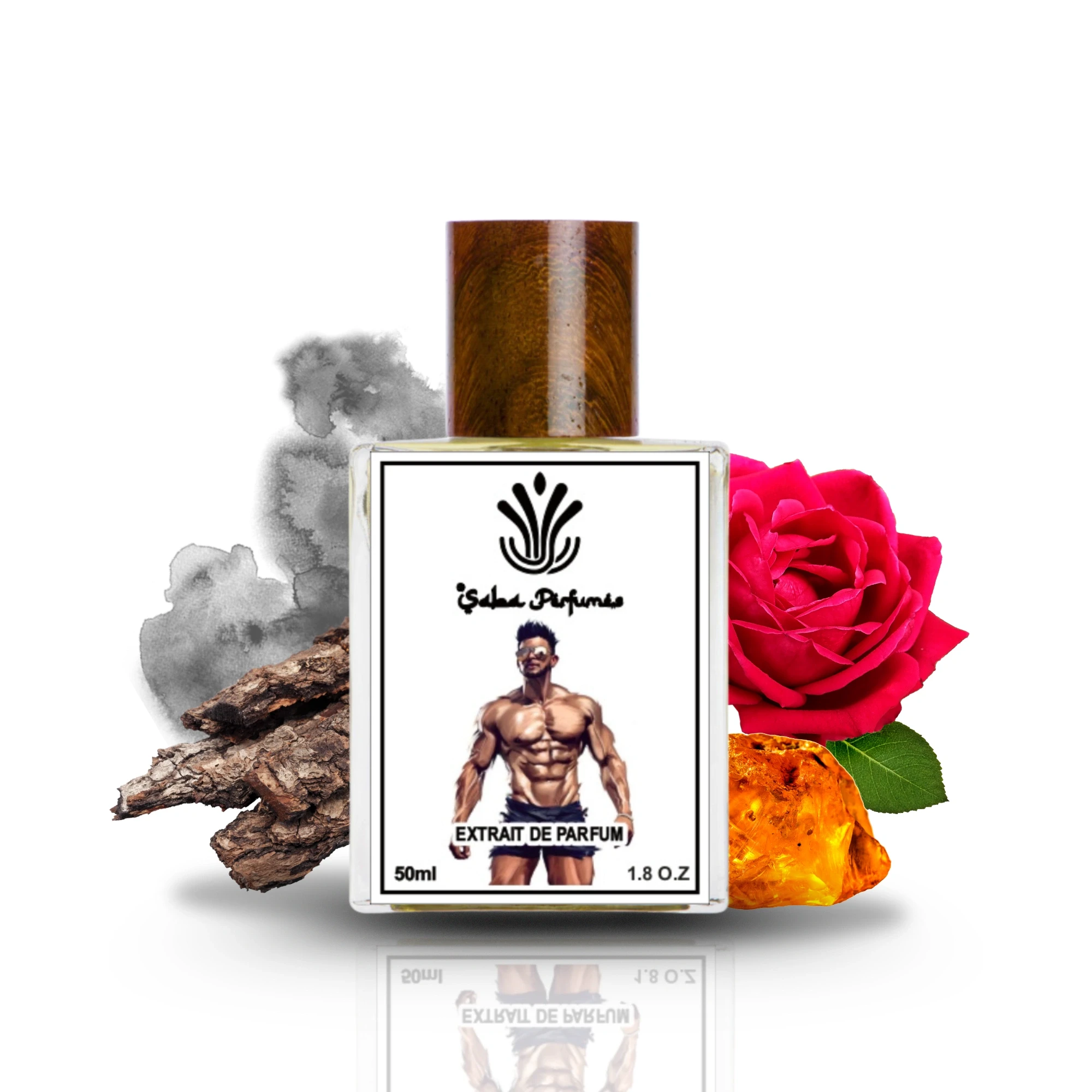 Fitness Icon  Unisex Perfume  Spray for Men & Women | Amber Oud Smoky Leather Fragrance Accords | Luxury Gift for Him / Her