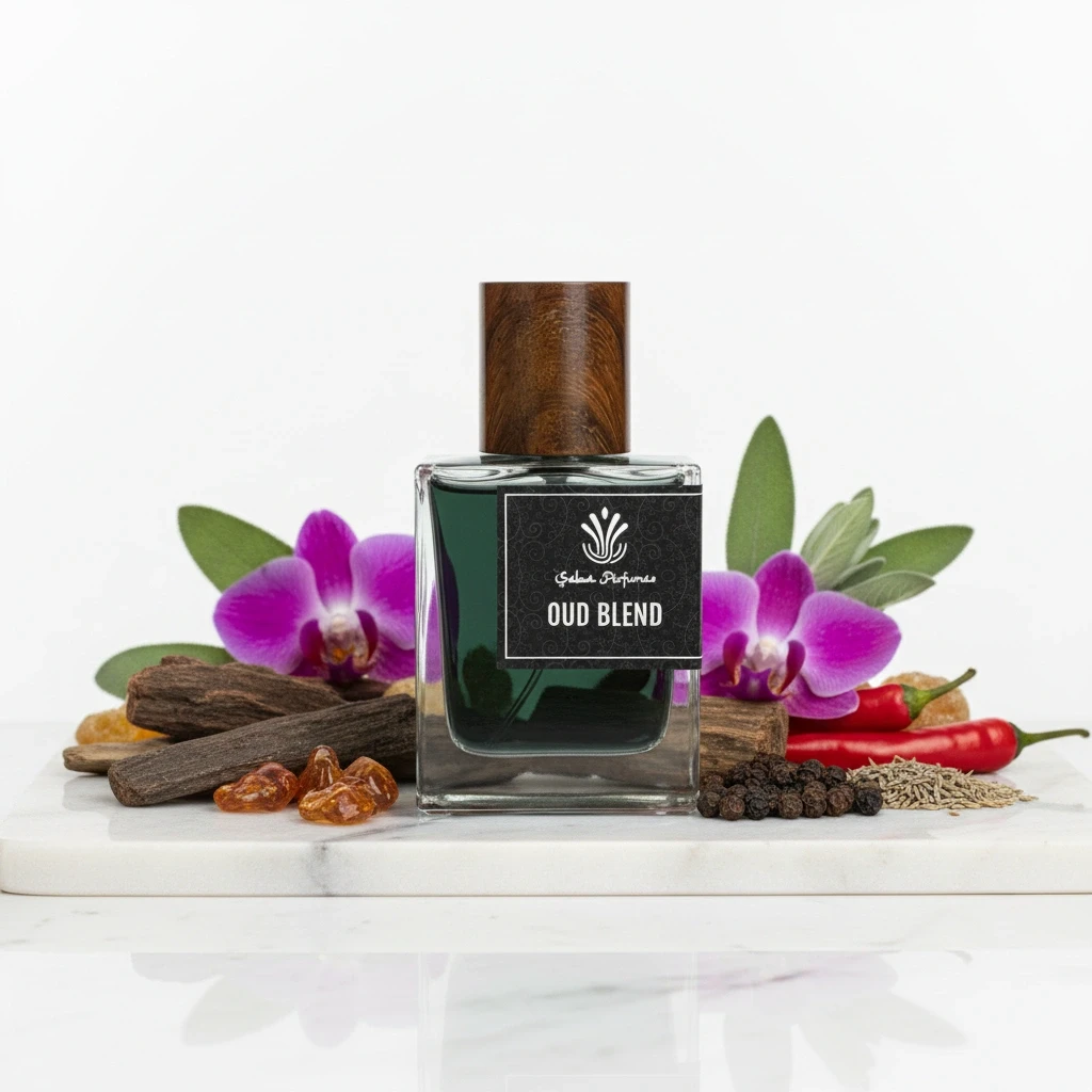 Oud Blend Perfume EDP Spray for Men & Women |  Oriental Fougere & Woody Fragrance Accords | Luxury Gift for Him / Her | Variants Available: 50 ml Spray