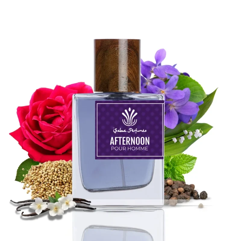 Afternoon Pour Homme Perfume EDP Spray for Men | Chypre fragrance Accords |  Luxury Gift for Him | Variants Available: 50 ml Spray